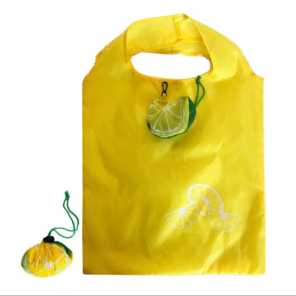 4 Fruity Reusable Bags - NWT - Picture 5 of 9